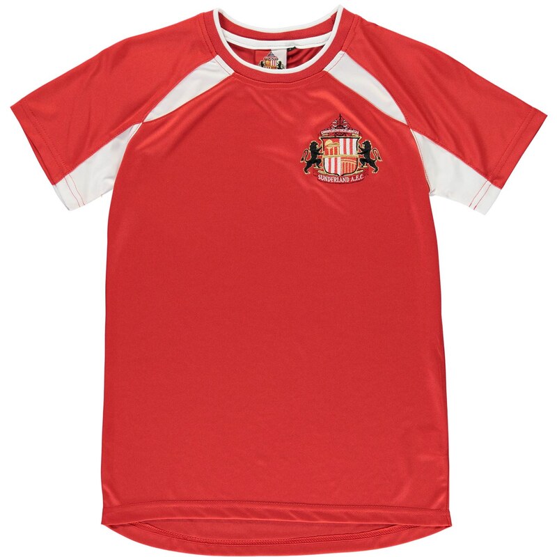Source Lab Sunderland Football Club T Shirt Junior Boys, red