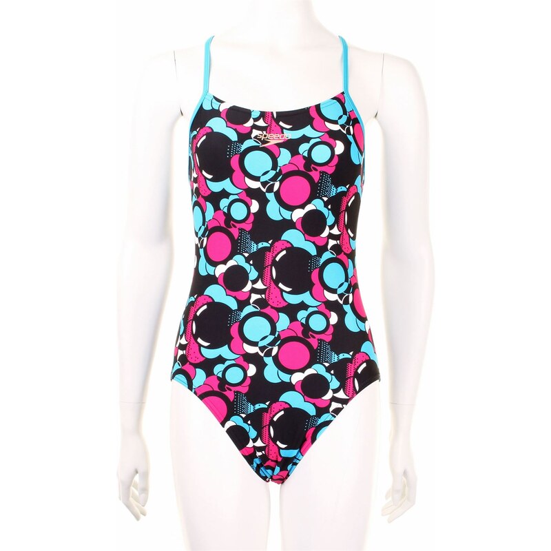Speedo Swimsuit Ladies, turquoise/navy/