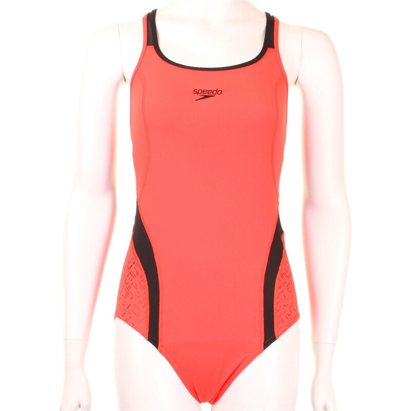 Speedo Swimsuit Ladies, watermelon/blac