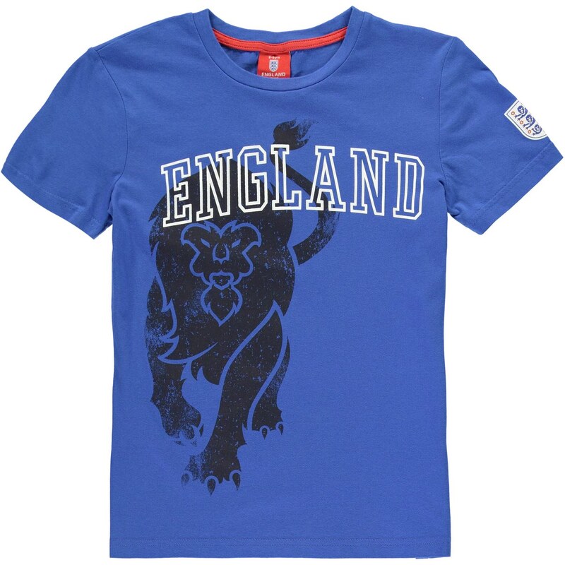 Team England 153S T Shirt Unisex Junior, blue