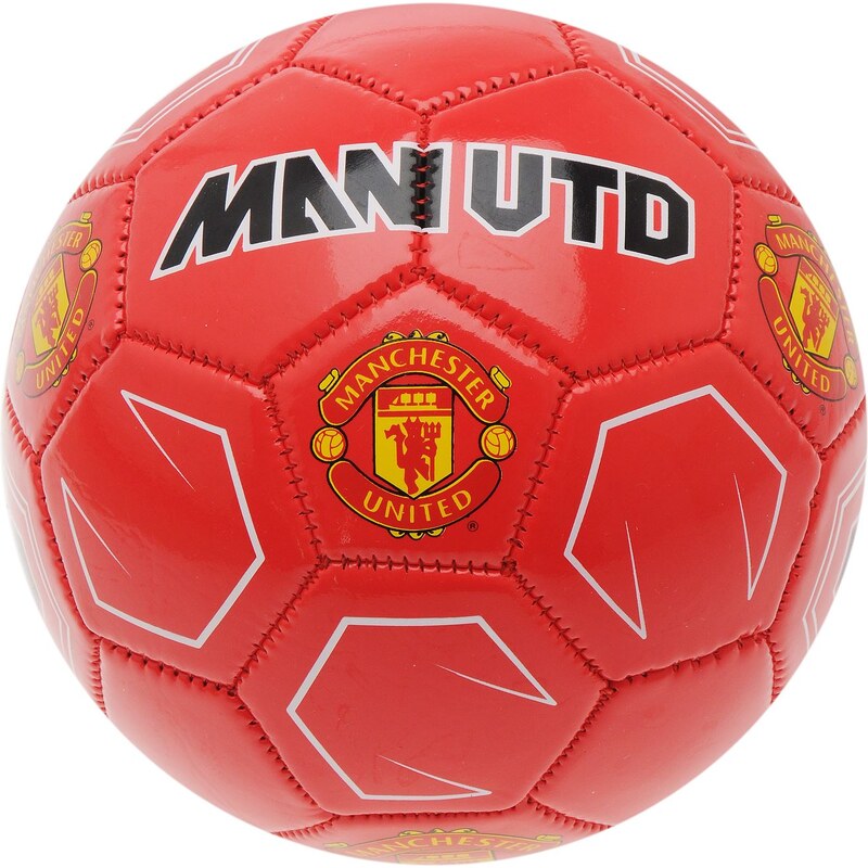 Team MUFC Size 1 Football, red