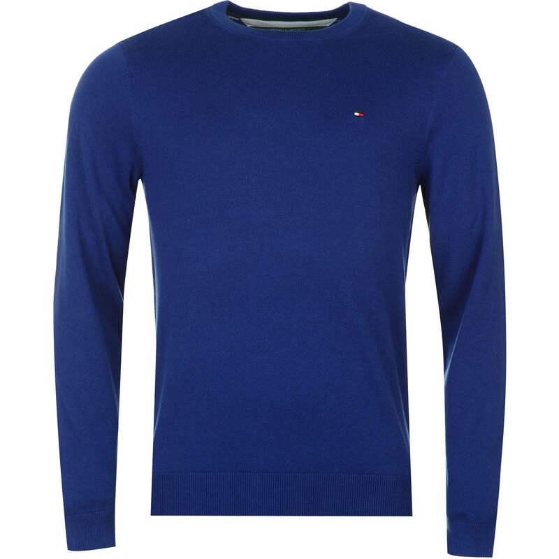 Tommy Hilfiger Flag Crew Sweater Mens, royal blue