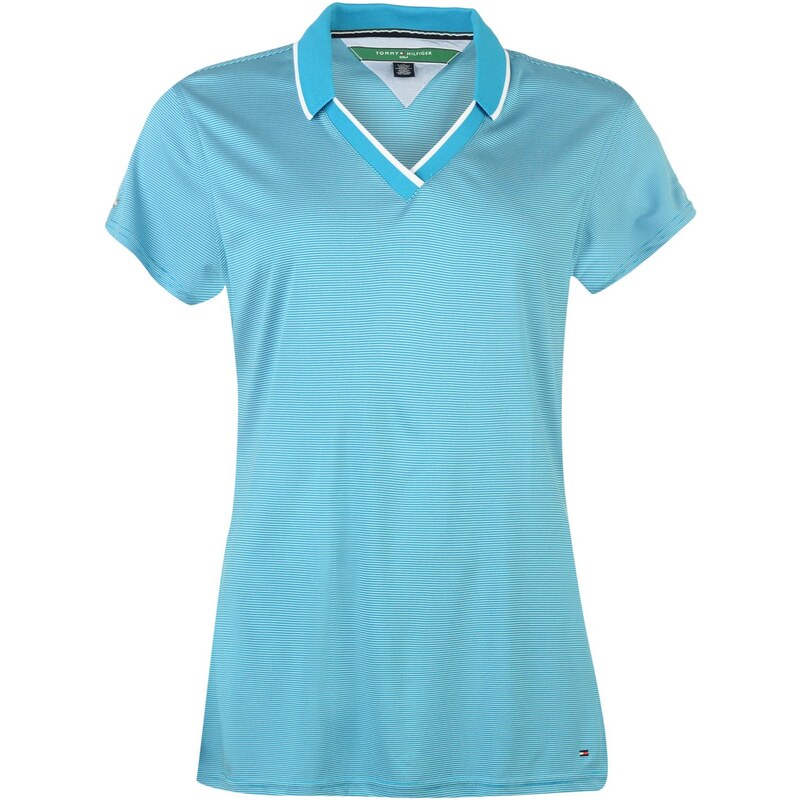 Tommy Hilfiger Hilfiger Golf Cristina Mc Ladies Polo Shirt, methyl blue