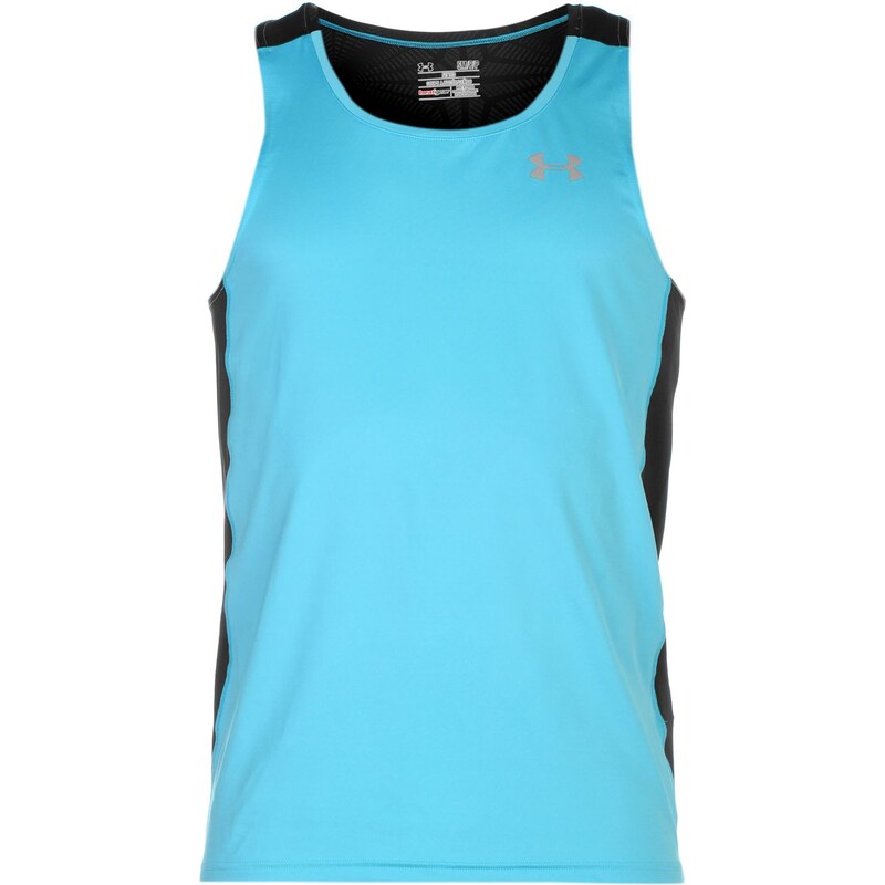 Under Armour HeatGear Coolswitch Singlet Mens, blue