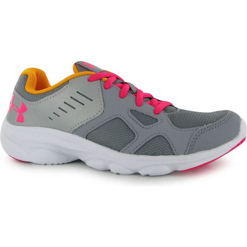 Under Armour Pace Runner Junior Girls Trainers, grey
