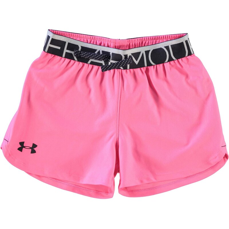 Under Armour Play Up Training Shorts Junior Girls, pink
