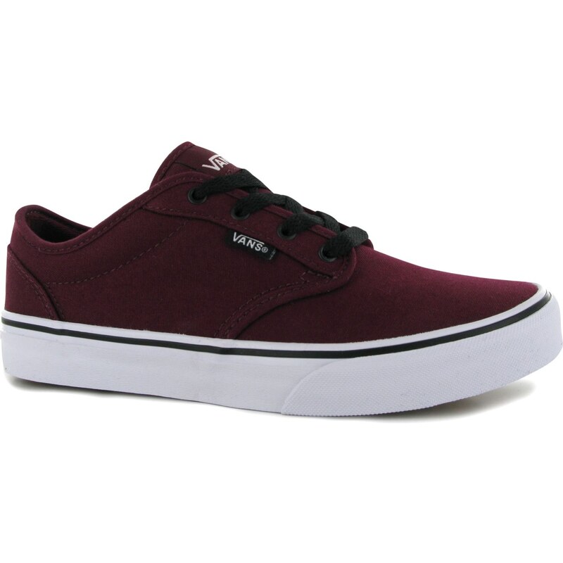 Vans Atwood Canvas Shoes, oxblood/white