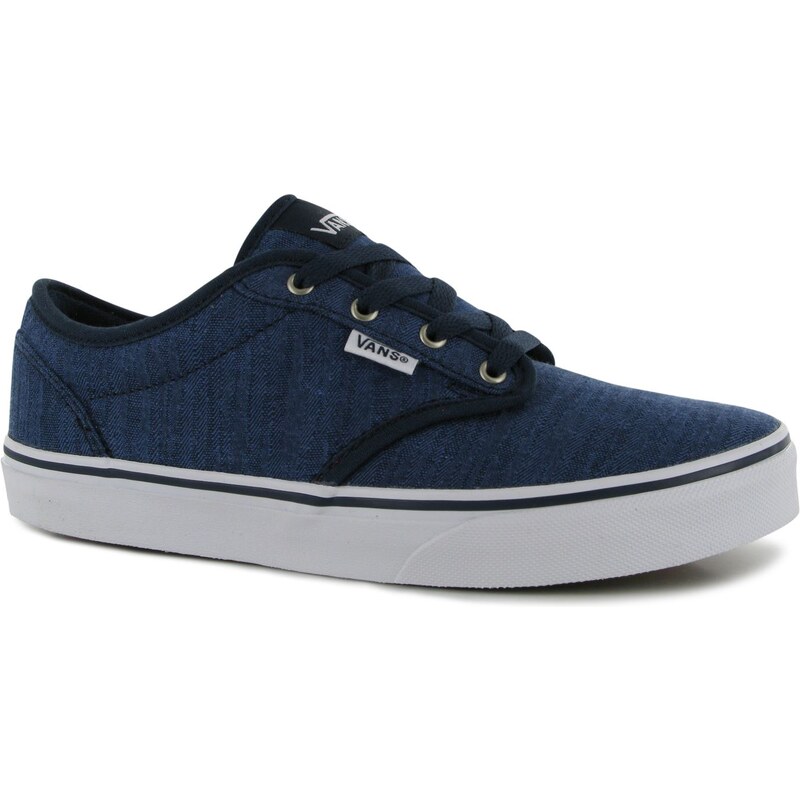 Vans Atwood Distress Canvas Shoes, blue/white