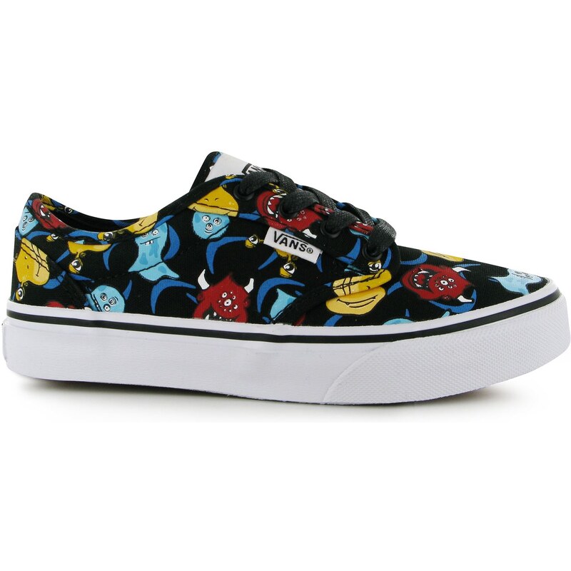 Vans Atwood Monster Canvas Shoes, black/white