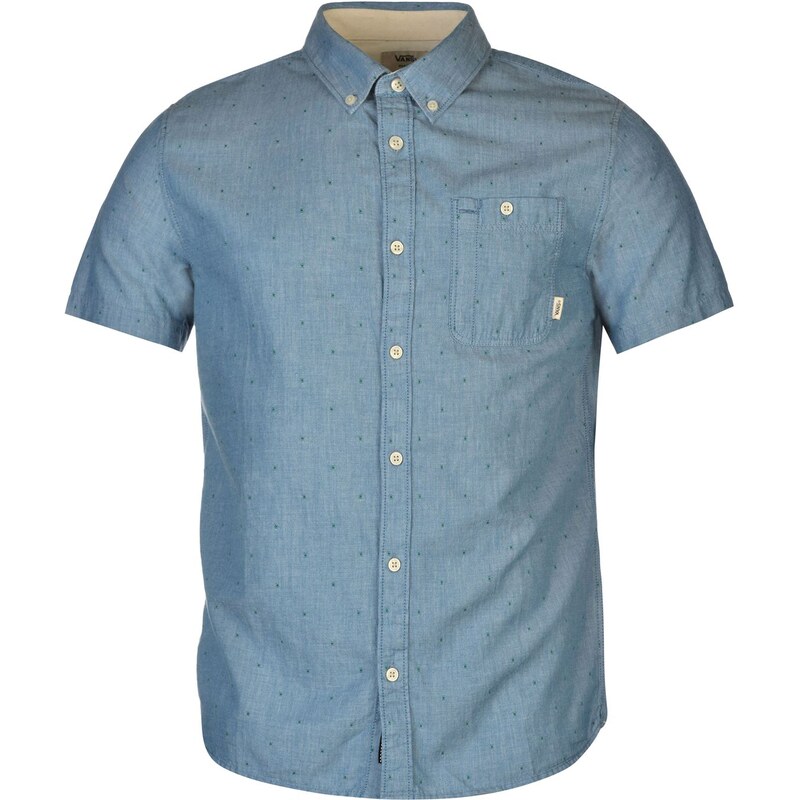 Vans Bayview Short Sleeve Shirt, blue