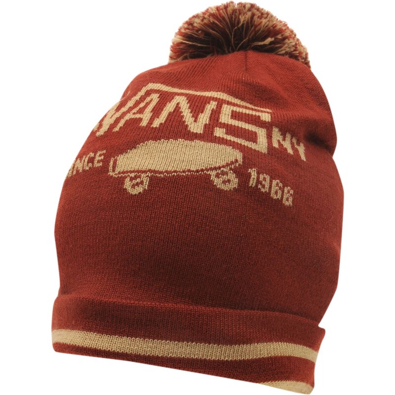 Vans Patch Pom Pom Beanie, russet