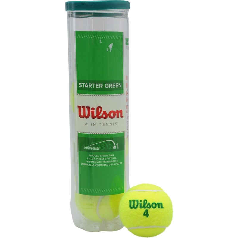 Wilson Starter Green Tennis Balls, green