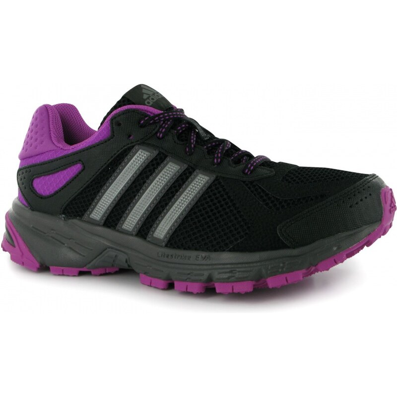 Adidas Duramo 5 Ladies Trail Running Shoes, black/fuchsia