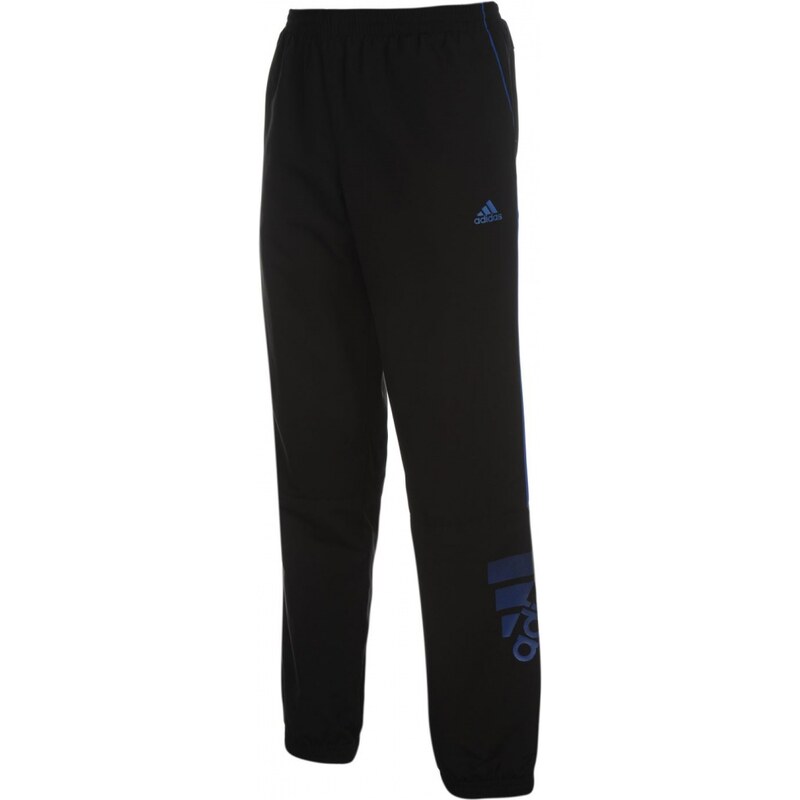 Adidas Nilla Logo Woven Tracksuit Pants, black/blubeauty