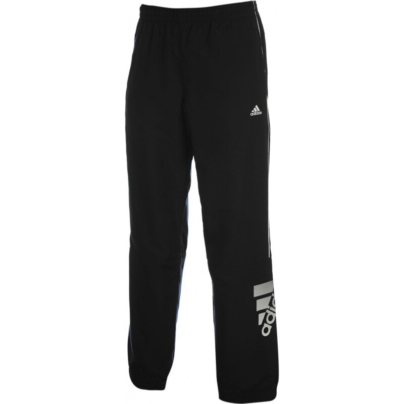 Adidas Nilla Logo Woven Tracksuit Pants, black/white