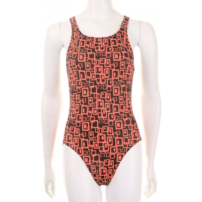 Maru Groove Pacer Swim Suit Junior Girls, red/black