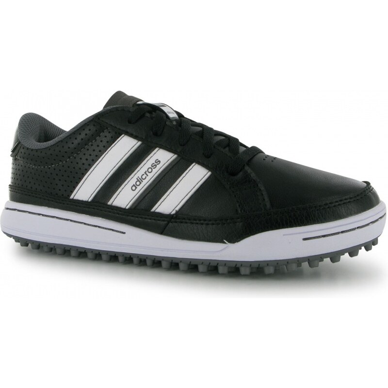 Adidas adicross Junior Golf Shoes, black/white