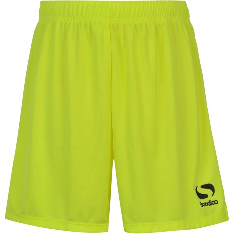 Sondico Core Football Shorts Junior, fluo yellow