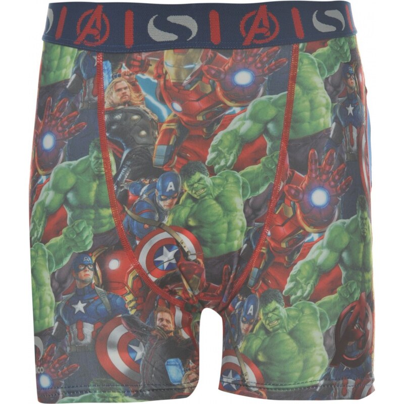 Marvel Sondico Baselayer Shorts Junior, avengers aop