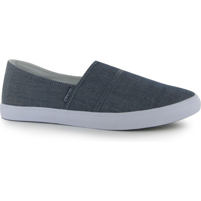 Soul Cal SoulCal Tide Slip On Mens Canvas Shoes, blue chambray