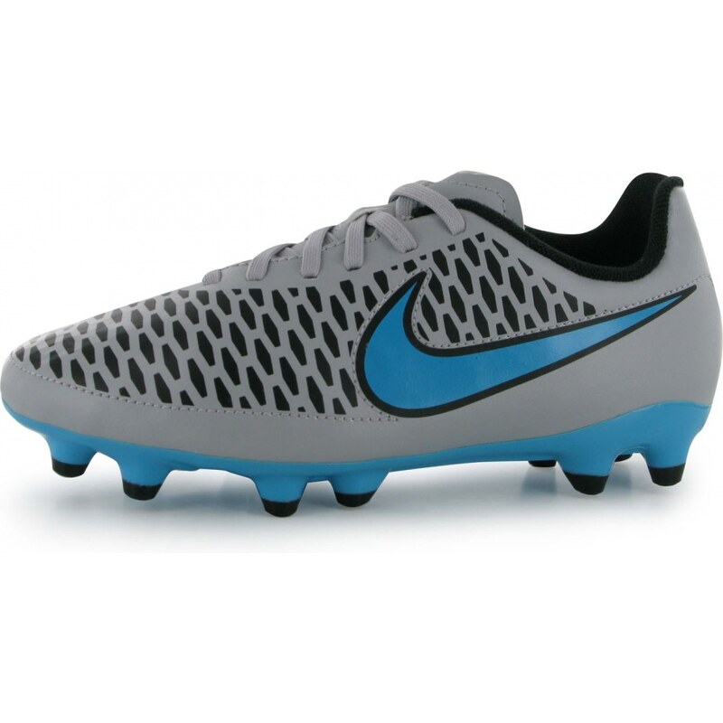 Nike Junior Magista Firm Ground Football Boot, wolf grey/blue