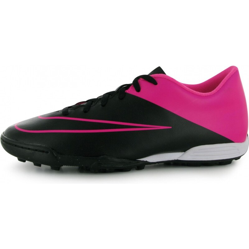 Nike Mercurial Vortex Mens Astro Turf Trainers, black/pink