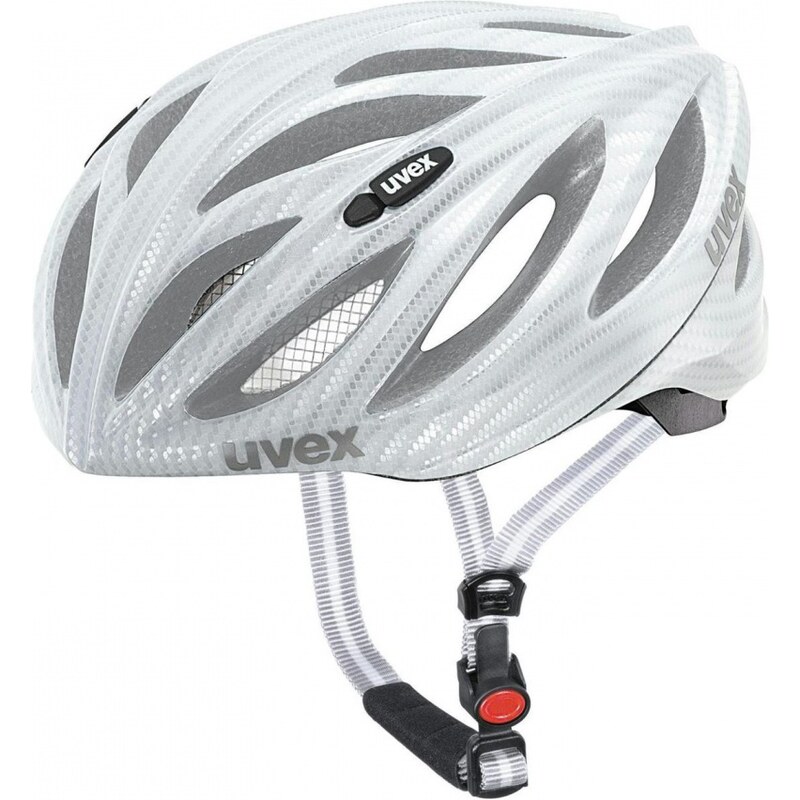 Uvex Boss Race Helmet Mens, white/anthracit