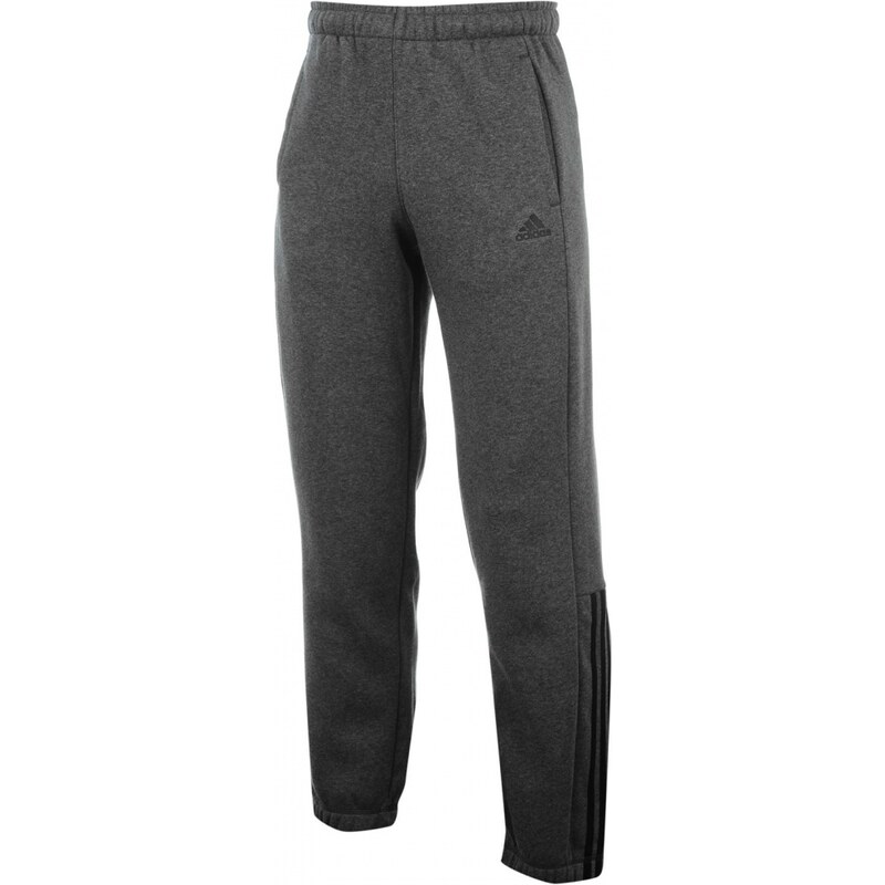 Adidas 3S Fleece Pants Mens, dkgrey/black