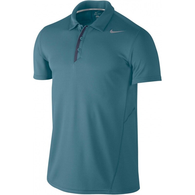 Nike Waffle Tennis Polo Shirt Mens, petrol/navy