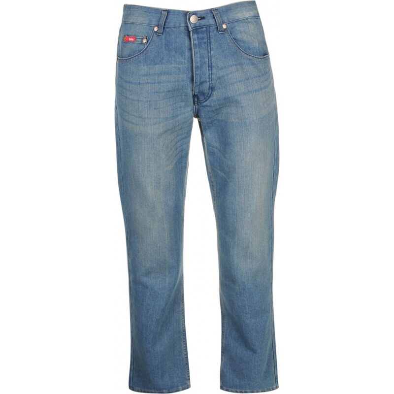 Lee Cooper Regular Jeans Mens, mid wash