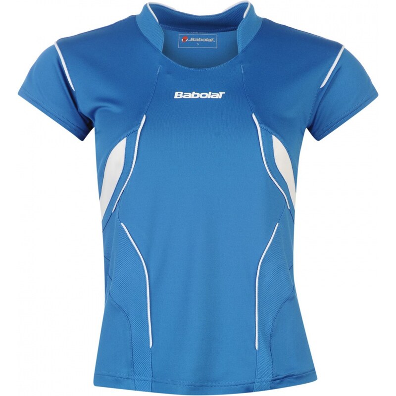 Babolat Club Polo Shirt Women, blue/white