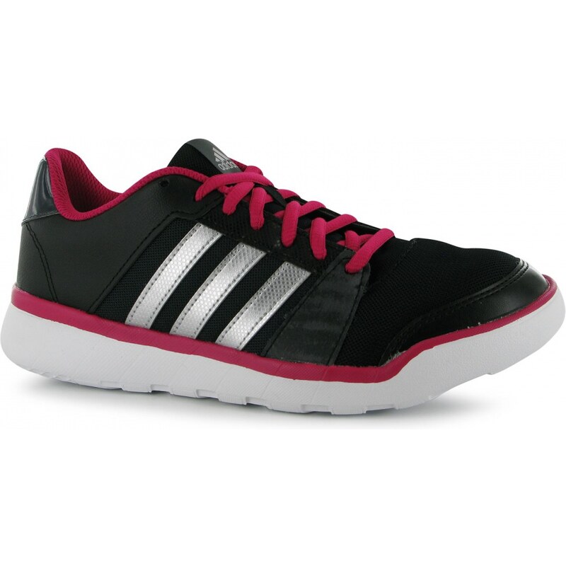 Adidas Essential Fun Fitness Trainers Ladies, black/silv/pink