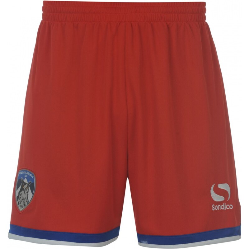 Sondico Oldham Athletic Shorts 2015 2016 Junior, bold red