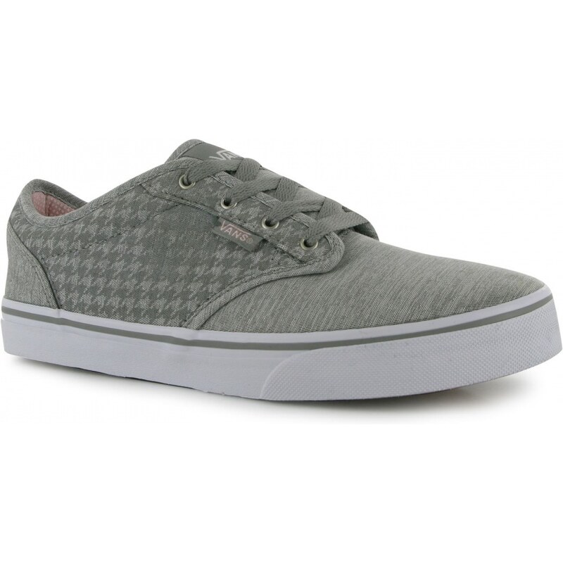 Vans Atwood MW Junior Girls Trainers, mid grey/white