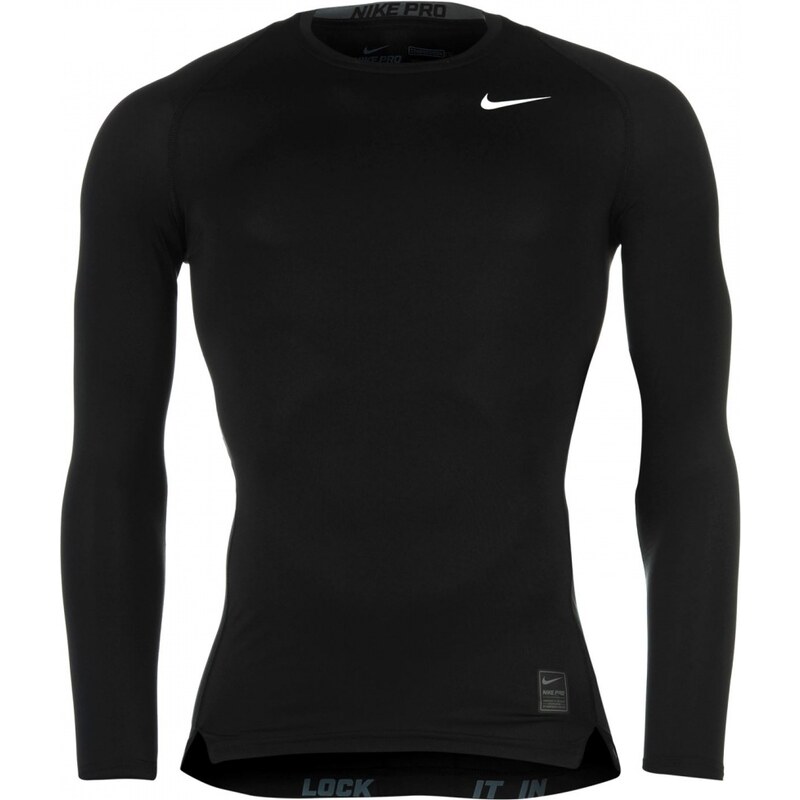 Nike Pro Core Long Sleeve Base Layer Mens, black