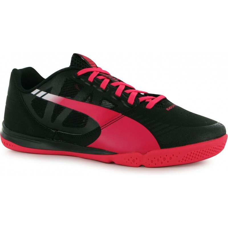 Puma EvoSpeed Sala Indoor Football Boots Junior, black/pink