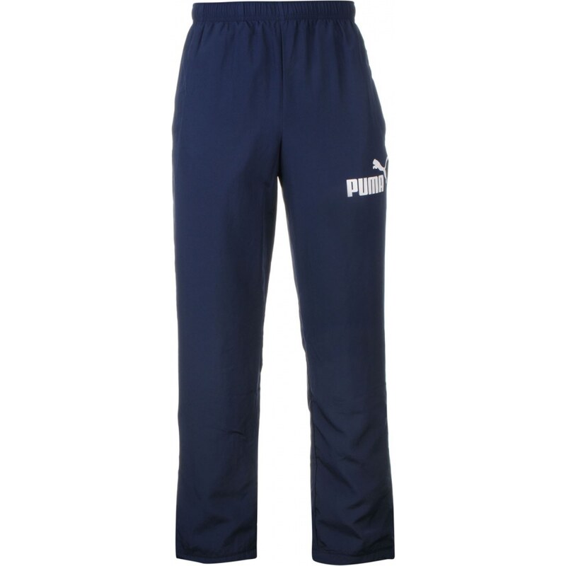 Puma Essential Open Hem Woven Pants Mens, navy