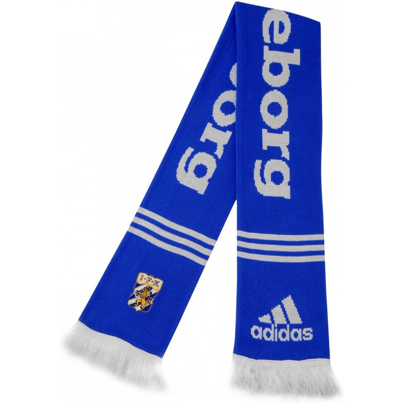 Adidas IFK Goteborg 3 Stripe Scarf, blue