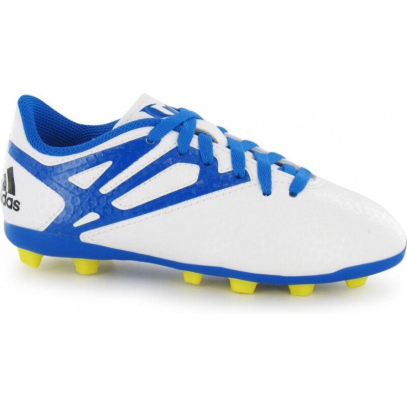 Adidas Messi 15.4 FG Chldrens Football Boots, white/prime