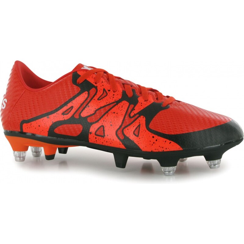 Adidas X 15.3 SG Junior Football Boots, bold orange