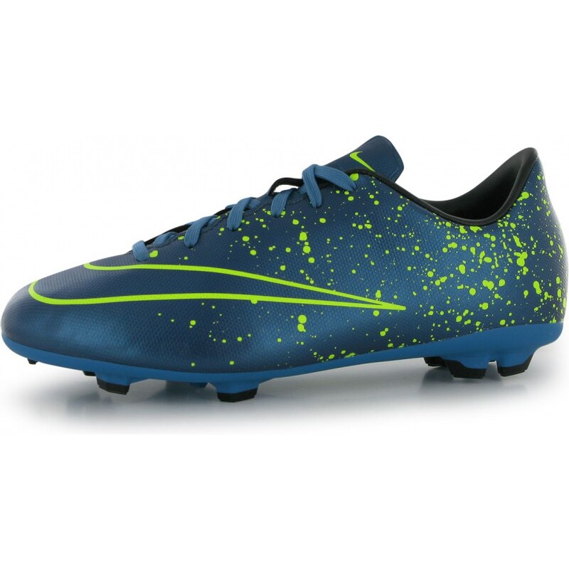 Nike Mercurial Victory FG Childrens Football Boots, squad blue/blk