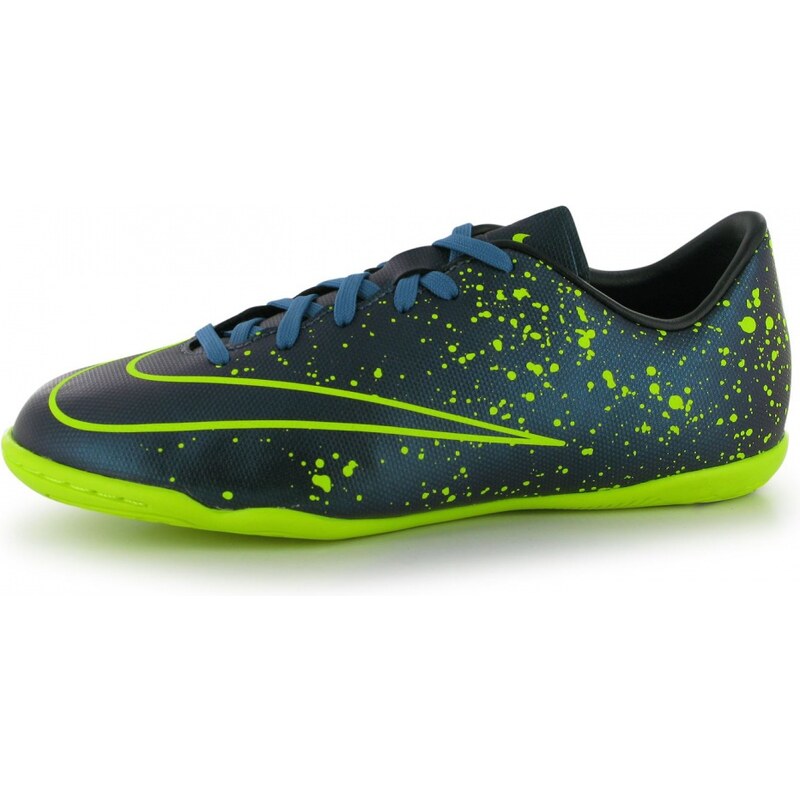 Nike Mercurial Victory Indoor Court Childrens Football Trainers, squad blue/blk