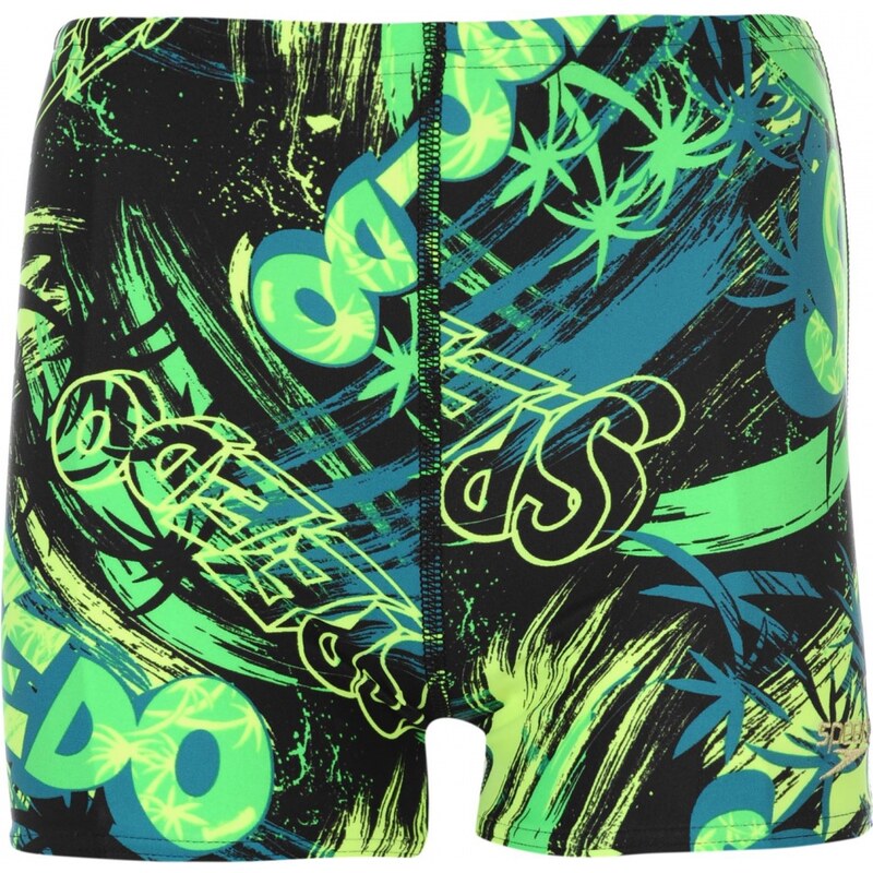 Speedo Jumpin Fun Jammers Junior Boys, black/green