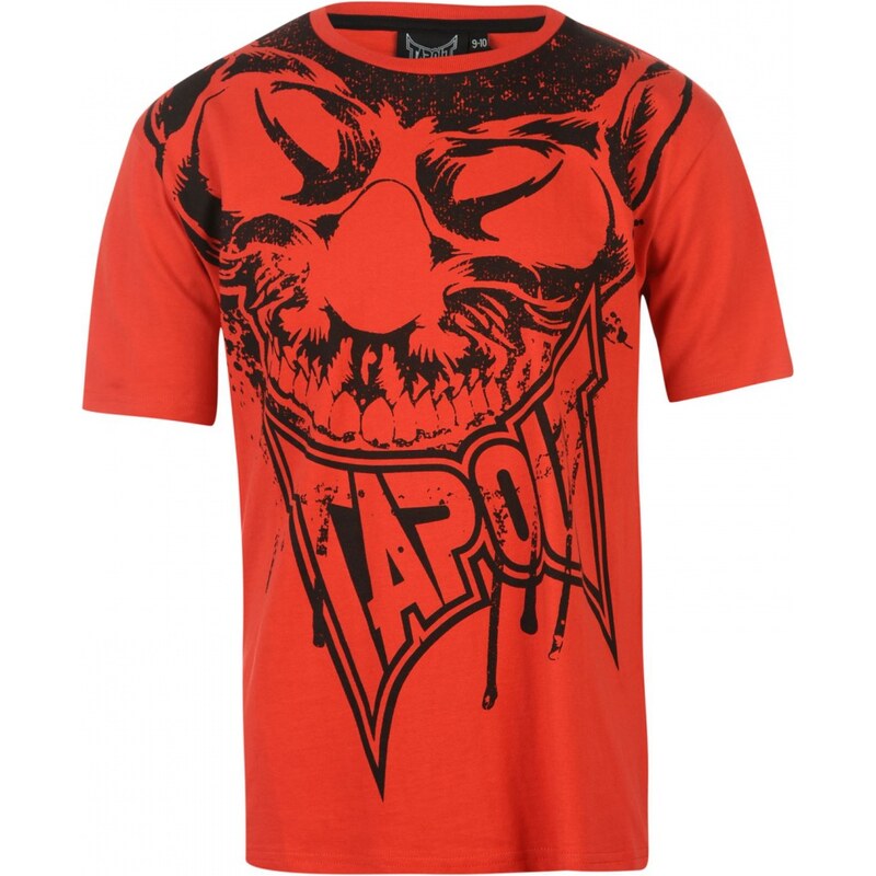 Tapout Print TShirt Junior Boys, red