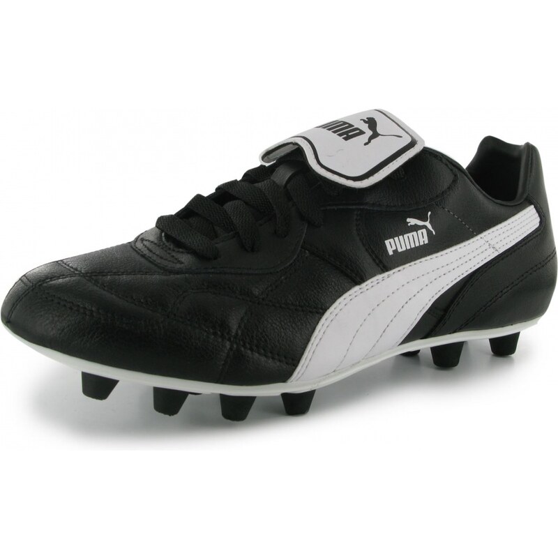 Puma Esito Classic FG Junior Football Boots, black/white