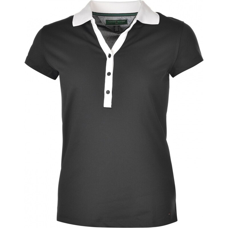 Tommy Hilfiger Meryl Golf Polo Shirt, black