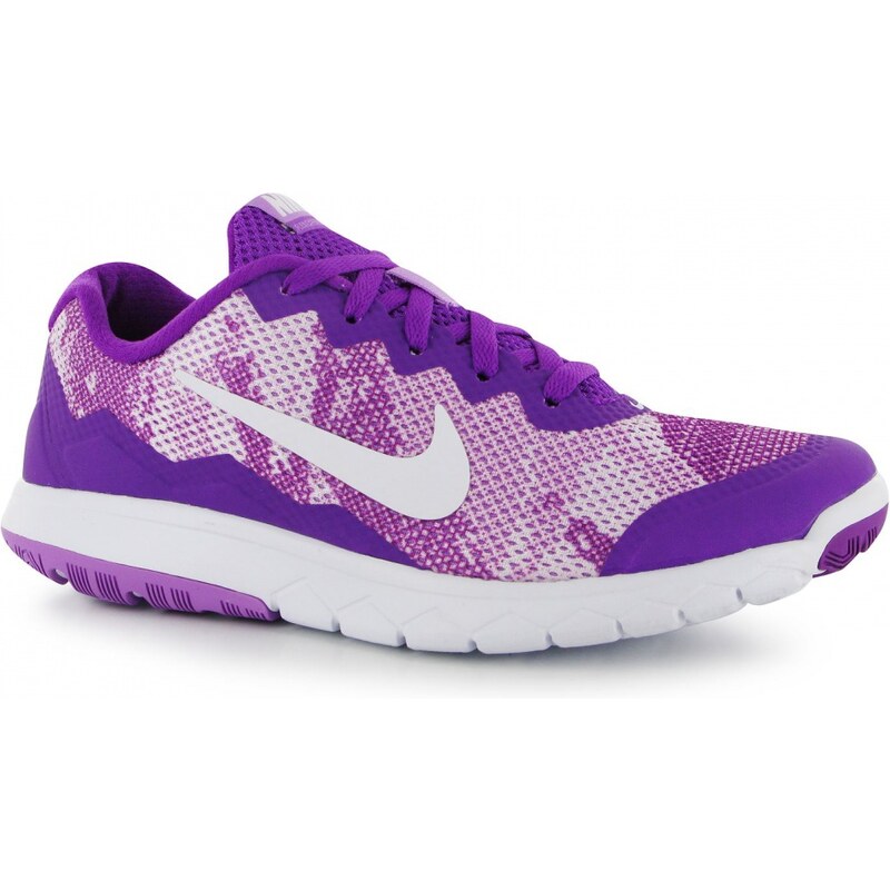 Nike Flex Experience Premium Ladies Running Shoes, purple/white