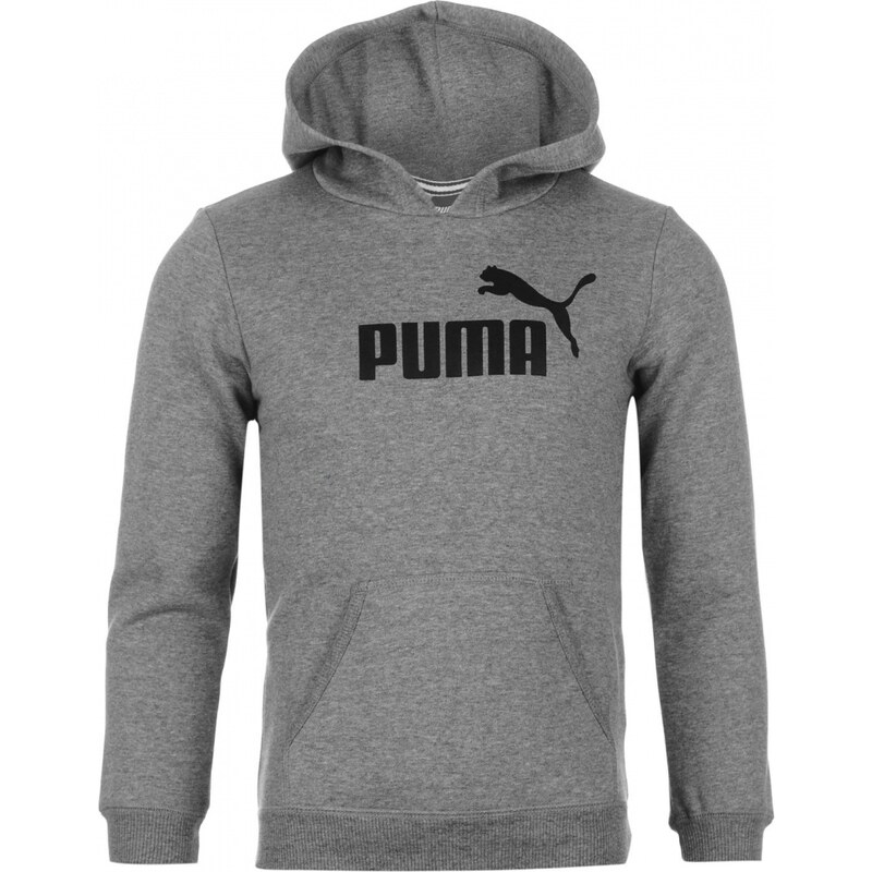 Puma No1 Logo Hoody Junior Boys, grey