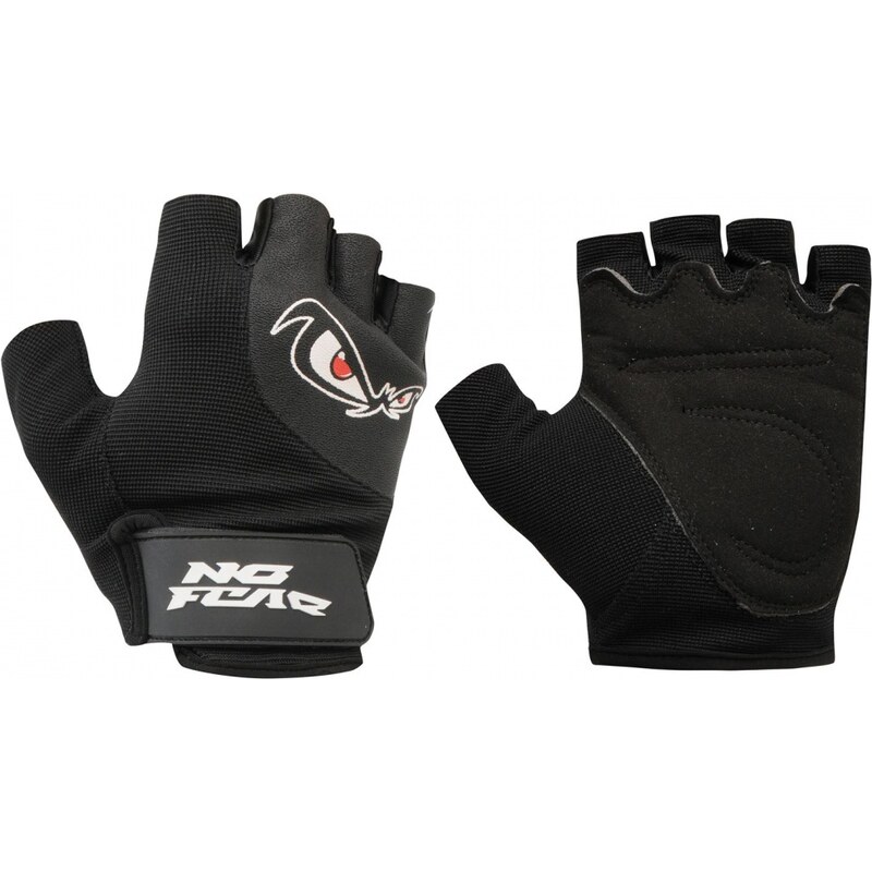 No Fear Skate Mitts, black/white