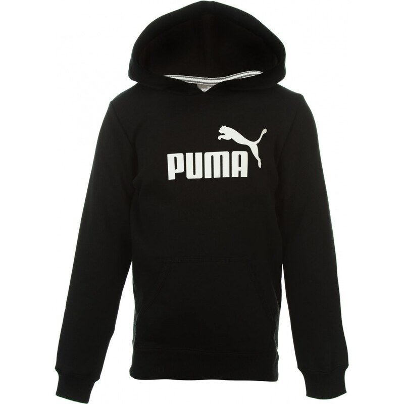 Puma No1 Logo Hoody Junior Boys, black